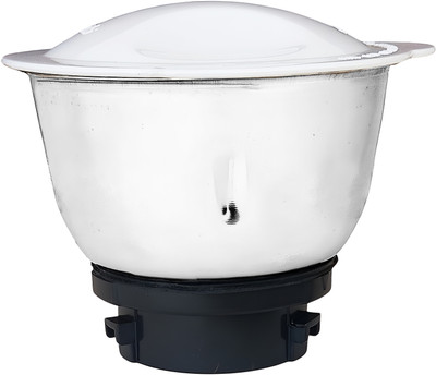 AJS spares Chutney Jar with 3 Base Locks for HL7510, HL7511, HL7756, HL7701, HL7707, HL7555 Mixer Juicer Jar(500 ml)