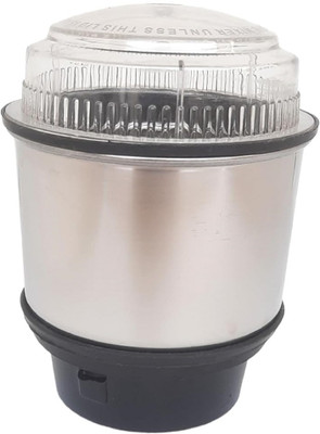 SAM Heavy Chutney Jar for Richards Brand Mixer Grinder - 400Ml, steel - Mixer Juicer Jar(400 ml)