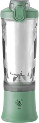 Mix & Go Portable Blender Juicer – USB Rechargeable Juice,Shakes Maker with 6 Blades Mixer Juicer Jar(380 ml)