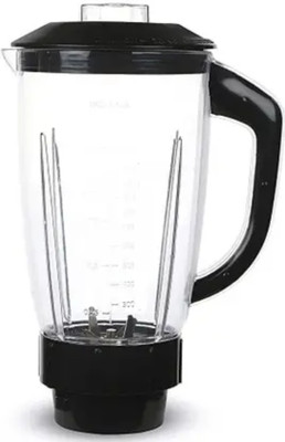 VINZESTA ENTERPRISES Juicer Jar for Mixer Grinder Juicer Jar ABS Plastic Transparent, Black SA50 Mixer Juicer Jar(1500 ml)
