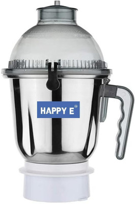 HAPPY-E Dome Jar for Maharani/Sujata Mixer Grinder, Grey Quality Mixer Juicer Jar(1500 ml)