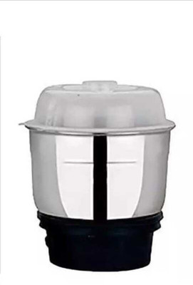 Bajarang Mini Chutney Jar Fit on 2 Lock & 4 Teeth Coupler Mixer Juicer Jar Mixer Juicer Jar(350 ml)