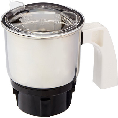 POP Replacement Jar Compatible With Preethi MGA-501 Chutney Jar/Transparent Lid Mixer Juicer Jar(400 ml)