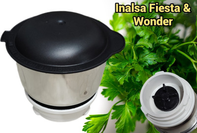 SAHU SUITABLE FOR FOOD PROCESSOR INALSA FIESTA & WONDAR MIXER, CHATNI Mixer Juicer Jar(400 ml)