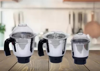 REGOLITH ENTERPRISES Stainless Steel Mixer Jar Suitable for all local brand mixer jar Mixer Juicer Jar(1500 ml)