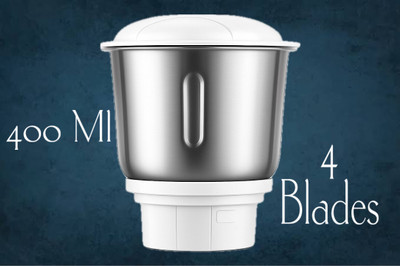 urban flare be urban juicer jar400 ML-7 White_222 Mixer Juicer Jar(400 ml)