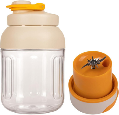 CPENSUS portable blender for smoothie and juices sipper with carry lid & straw juicer. Mixer Juicer Jar(1000 ml)