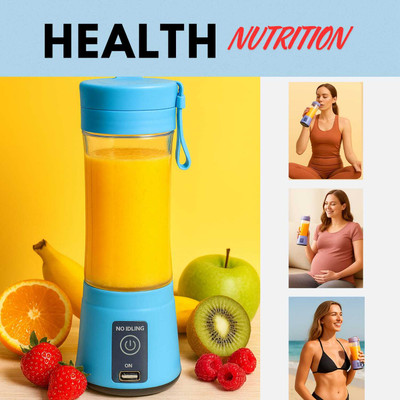 valmora kitchen Portable Blender, USB Rechargeable Juicer Mixer Juicer Jar(320 ml)