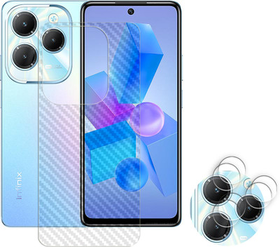 SOMTONE Screen Guard for Infinix Hot 40 Pro 4G Camera Lens Glass Protector | Anti-Scratch | Edge to Edge Full Coverage | 9H Hardness (BACK CARBON FIBER SKIN WITH CAMERA LENS PROTECTOR)(Pack of 2) SOMTONE Screen Guard for Infinix Hot 40 Pro 4G Camera Lens Glass Protector | Anti-Scratch | Edge to Edge Full Coverage | 9H Hardness (BACK CARBON FIBER SKIN WITH CAMERA LENS PROTECTOR)(Pack of 2)