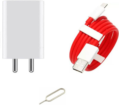 Badger Wall Charger Accessory Combo for Fast Charger Vivo T3x 5G/T3 5G/V29e 5G/Y200e 5G like Original Adapter Cable(White, Red)