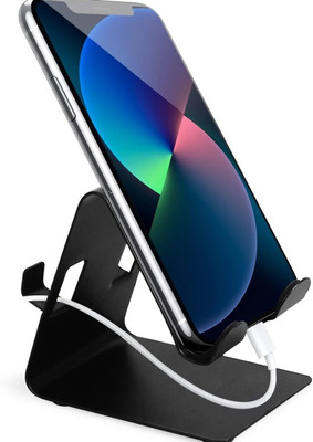 Msunjay Metal Mobile Phone Stand, Tabletop, Dual Sided Mobile Holder Universal Non-Slip Mobile Holder