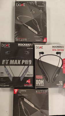 fmbgk Headphone Accessory Combo for IOS , ANDROID(Black)