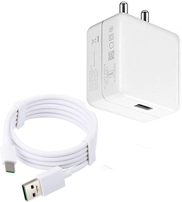 VOLTDIC Wall Charger Accessory Combo for Oppo Reno3 Pro, Oppo Reno2 F, Oppo K3, 30W 5V/6A, (Upto 65W Supported)(White)