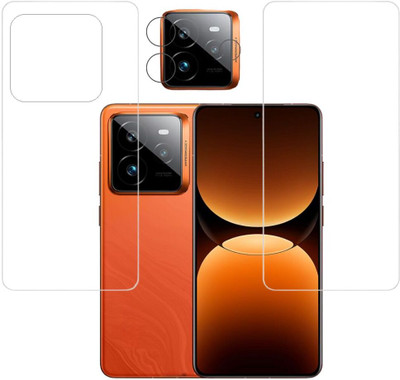 ISAAK Screen Protector Accessory Combo for Realme GT 7 Pro Front & Back Screen Guard & Camera Lens Protector(COMBO PACK)(Transparent)