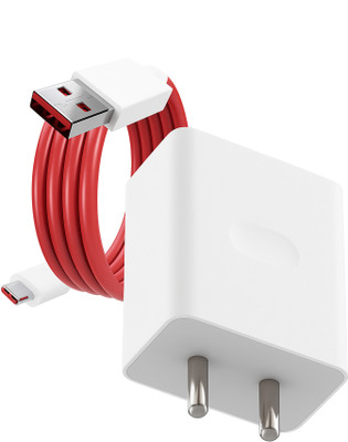 Sulania Wall Charger Accessory Combo for 85W Charger Adapter with Type-C Charging Cable, Compatible All Smartphones(White, Red)