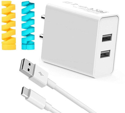 UrCart Wall Charger Accessory Combo for 67W Sam-Sung Galaxy A5 2018,Sam-Sung Galaxy A50,Sam-Sung Galaxy A50s(White)