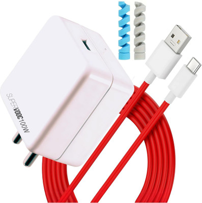 UrCart Wall Charger Accessory Combo for 80W Blackview A53 Pro / A 53 Pro Quick Dash Flash Super Vooc(White)
