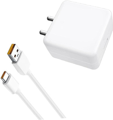 VOLTDIC Wall Charger Accessory Combo for Oppo A57e, OnePlus 3, Oppo Reno 10x zoom, 30W 5V/6A, (Upto 65W Supported)(White)