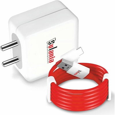 Sulania Wall Charger Accessory Combo for 80W Universal Compatibility With All Type-C Devices(White)