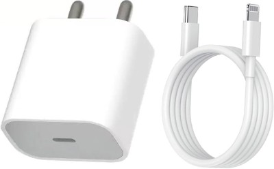 Snekar Wall Charger Accessory Combo for iPhone Original New 20W Type C Lightning to USB C Super Fast Quick Charger.(White)