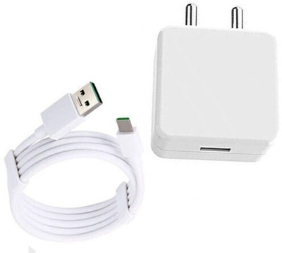 VOLTDIC Wall Charger Accessory Combo for Oppo F17, Oppo Reno2 F, Oppo F21 Pro, Oppo A96, 30W 5V/6A, (Upto 65W Supported)(White)