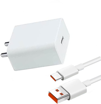 SEYLFON Wall Charger Accessory Combo for Poco M3, Poco X3, Oppo A57e, 67W SuperSonic/SuperVooc(White)