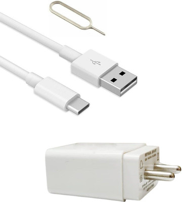 Badger Wall Charger Accessory Combo for Vivo T1x 4G/Y21e/Y21A/Y75 5G/Y33T/Y51A Fast Charger like Original Adapter Cable(White)