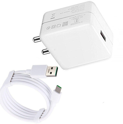 VOLTDIC Wall Charger Accessory Combo for Oppo F19, Oppo A74, Oppo F15, 30W 5V/6A, (Upto 65W Supported)(White)