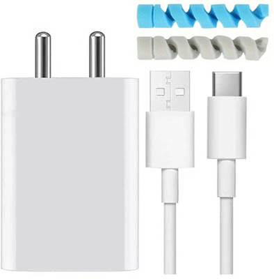 UrCart Wall Charger Accessory Combo for 80W Lenovo Tab 4 10 Plus, Tab 4 8 Plus, Yoga Tab 3 Plus/ Tab 3 Plus LTE(White)