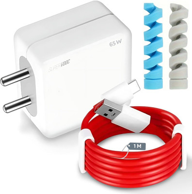 UrCart Wall Charger Accessory Combo for 80W OPP-O A53s / A 53 s Quick Dash Flash Super Vooc(White)