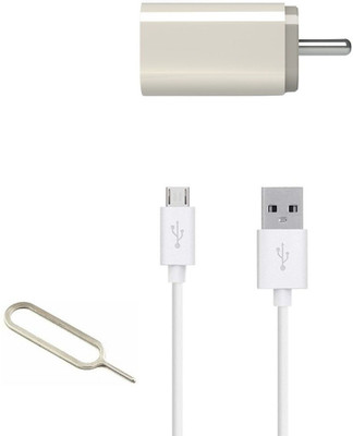 Badger Wall Charger Accessory Combo for Realme C31,Oppo A16e,Nokia C30,C21 Plus Fast Charger like Original Adapter Cable(White)