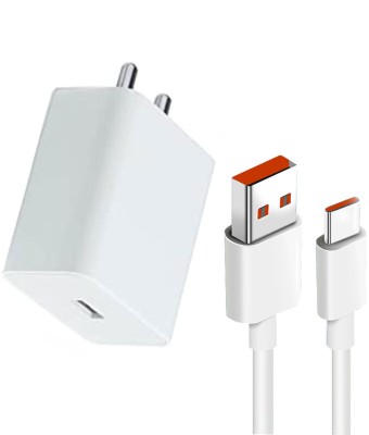 TAYLCON 67 W Qualcomm 3.0 6 A Mobile Charger with Detachable Cable(White, Cable Included)