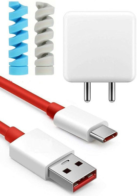 UrCart Wall Charger Accessory Combo for 80W Sam-Sung Galaxy Z Fold 2 Quick Dash Flash Super Vooc(White)