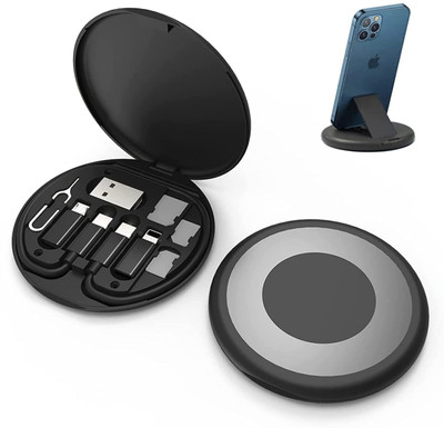 ASTOUND Case Accessory Combo for All Mobile Phones(Black)