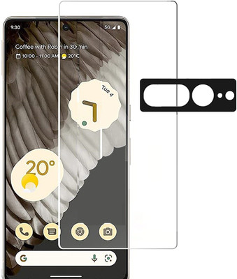 DropFit Camera Lens Protector Accessory Combo for Google Pixel 7 Pro(Black)