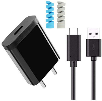 UrCart Wall Charger Accessory Combo for 80W Nokia 5.1 Plus (Nokia X5), Nokia 6 2019, Nokia 6.1 (Nokia 6 2018)(White)