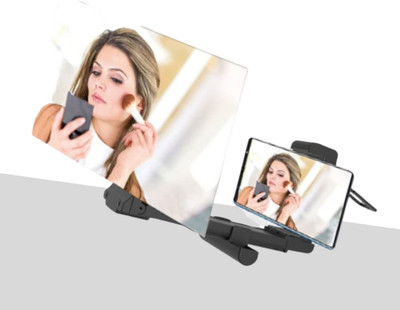 DRUMSTONE 12 inch Mobile Screen Magnifier–12-Inch HD Video Amplifier Foldable Stand Easy to Use Screen Expander Phone