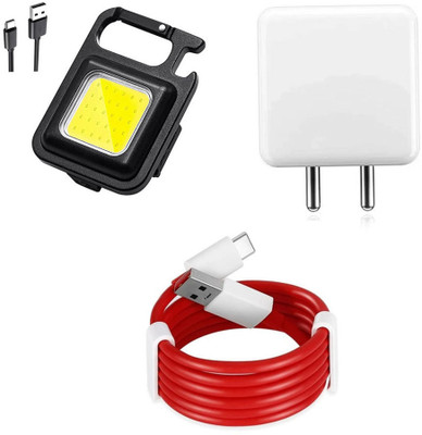 DAKRON Wall Charger Accessory Combo for Google Pixel 7A(White, Red)