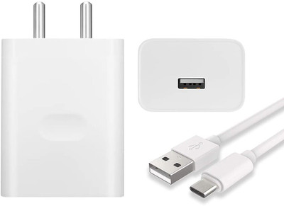 Mad Gorrillah 33 W Quick Charge 4 A Wall Charger for Mobile with Detachable Cable(White, Cable Included)