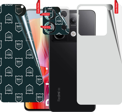 TIT ART Front and Back Screen Guard for REDMI Note 13 Pro 5G, Note 13 Pro 5G, {CAMERA GLASS}(Pack of 3)