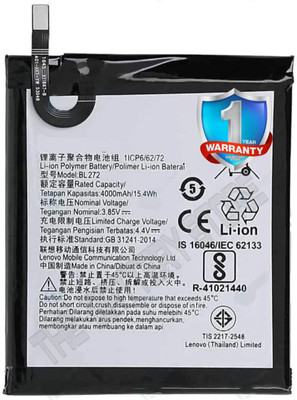 GILERINS Mobile Battery For  Lenovo Original BL272 Lenovo Vibe K6 Power/Vibe K6 / K33A42 with 1 Year Warranty