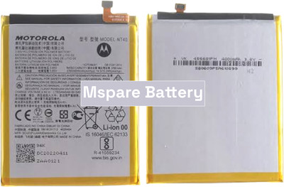 Mspare Mobile Battery For  Motorola Moto G Pure | Model NT40 {4000mAH}