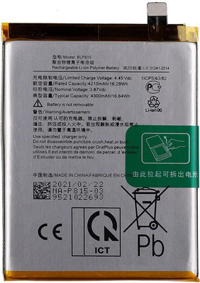 Facelift Mobile Battery For  Oneplus Nord N10 5G N9100 With 6 Months Warranty