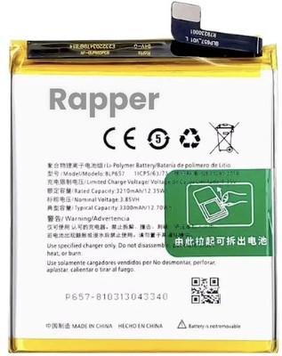 RAPPER Mobile Battery For  Oneplus 6 A6000 A6003 BLP657 (3300mAH)