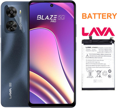 PARADISEECOM Mobile Battery For  LAVA LAVA BLAZE PRO 5G MOBILE BATTERY (LBP14890078) 5000 MAH