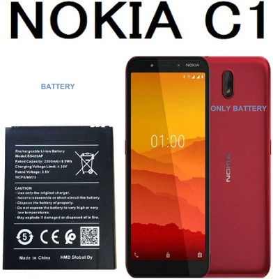 PARADISEECOM Mobile Battery For  NOKIA Original Nokia S5420AP Battery For Nokia C1 (TA-1165) Mobile - 2500mAh QC