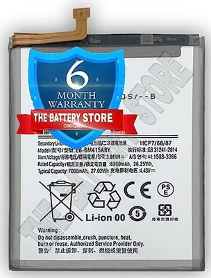 THE BATTERY STORE Mobile Battery For  Samsung Samsung F62, M62, M51 Battery with 6 Month Warranty