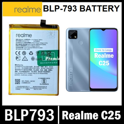 BKN Mobile Battery For  REALME REALME C25 MOBILE PHONE ORIGNAL BATTERY 6000 MAH (BLP793)