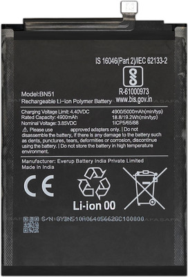 Safa Mobile Battery For  Redmi 8 / 8A - 5000mAh
