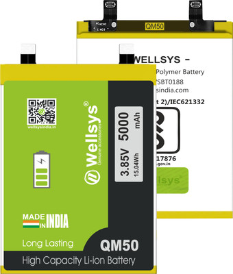 WELLSYS Mobile Battery For  MOTOROLA Edge 40 Neo (QM50) 5000 mAh